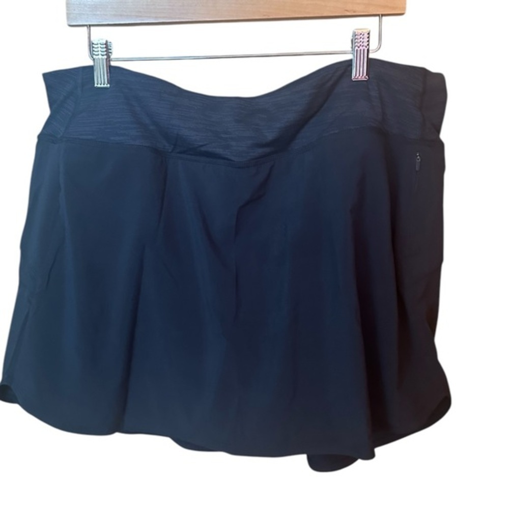 Outdoor Voices Hudson Black Activewear Exercise Skort XXXL NWT